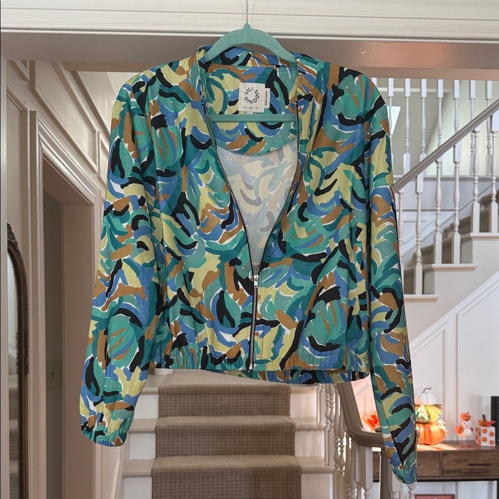 Lili Sidinio Printed Bomber Jacket